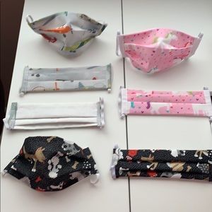 3 layers face mask for kids and Adult